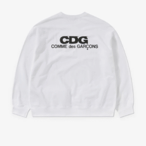 CDG Oversized Sweatshirt White