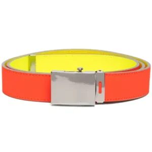 Comme Des Garçons Wallet Super Fluo Belt Orange